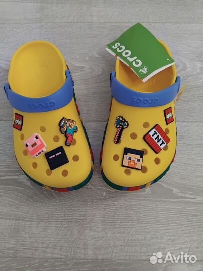 Crocs lego minecraft j1, j2