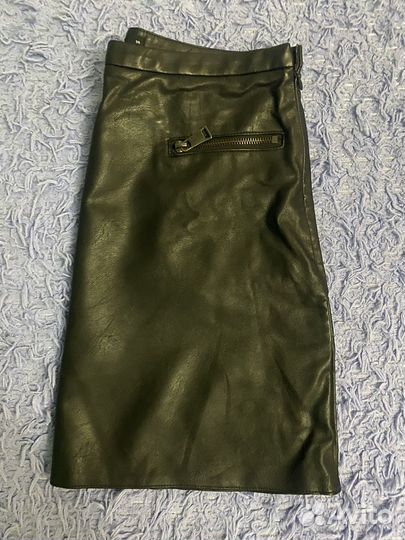 Кожаная юбка