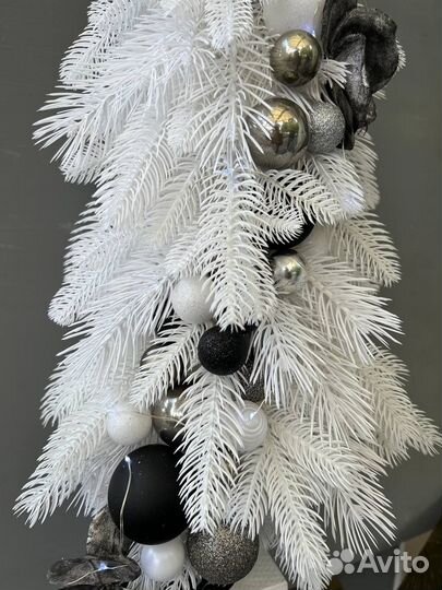 Новогодняя композиция с подсветкой