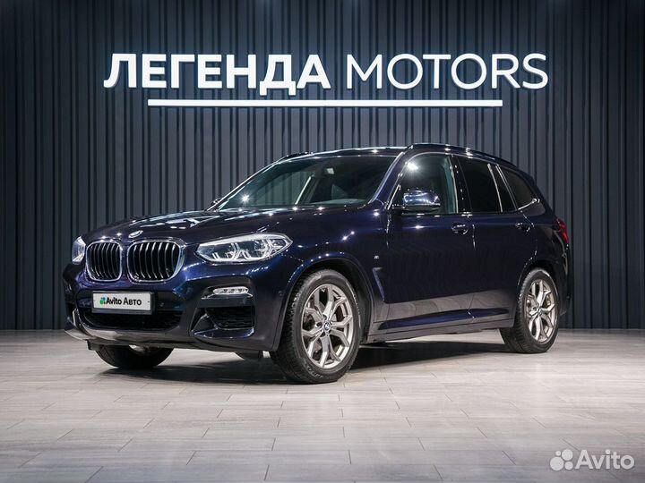 BMW X3 2.0 AT, 2018, 120 365 км