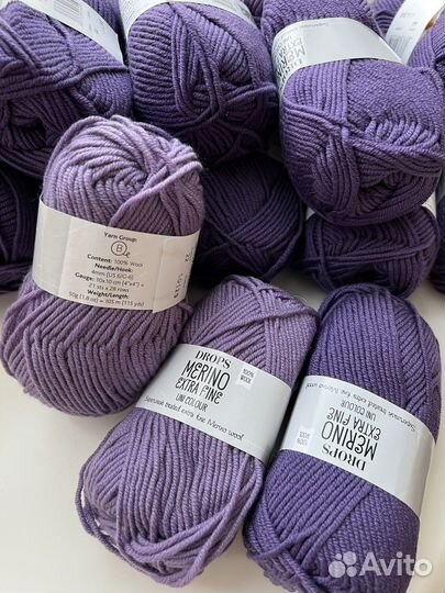 Пряжа мериносовая шерсть 100