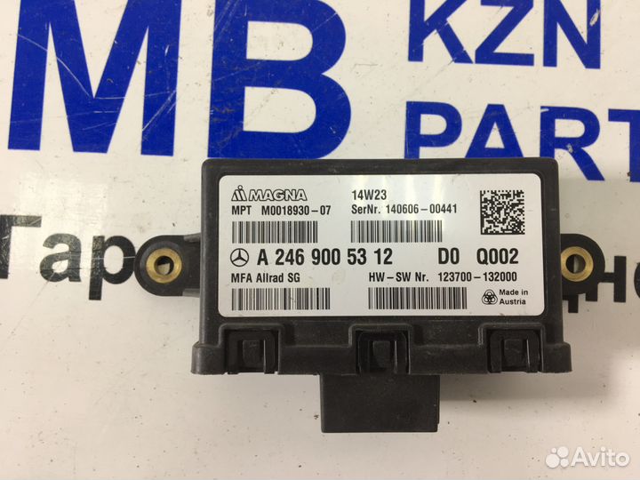 Блок управления полный привод mercedes х156 000172