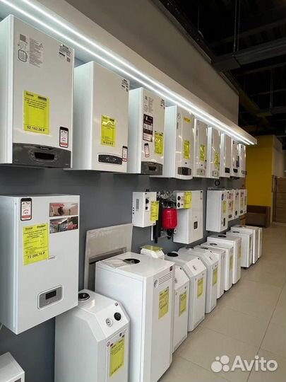 Газовый, электрический и твердотопливный котел