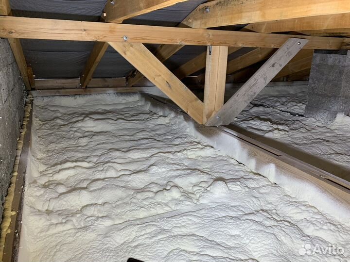 Утепление пенополиуретаном ППУ