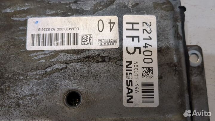 Блок управления двигателем Nissan Murano 2014, 2015