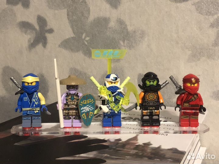 Lego ninjago минифигурки