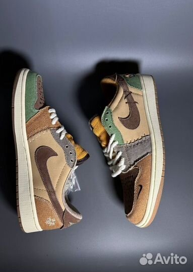 Кроссовки AIR jordan 1 LOW x Zion Williamson Люкс