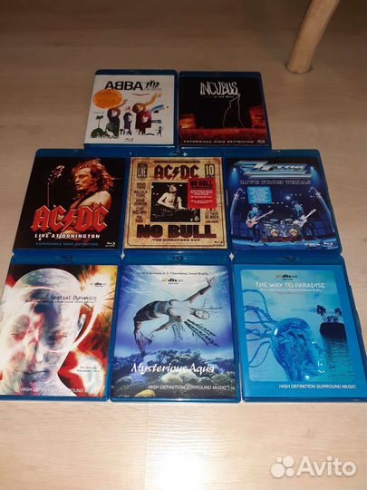 Музыкальные Blu-ray Disc. (лицензия)