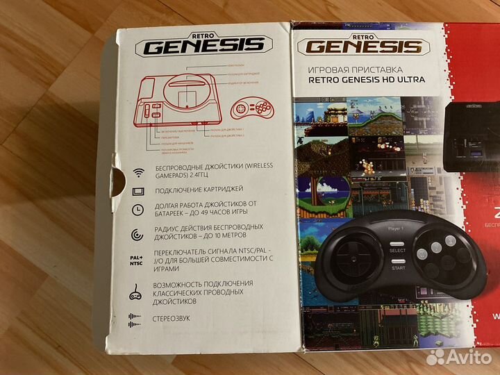 Приставка Retro genezis hd ultra (sega)