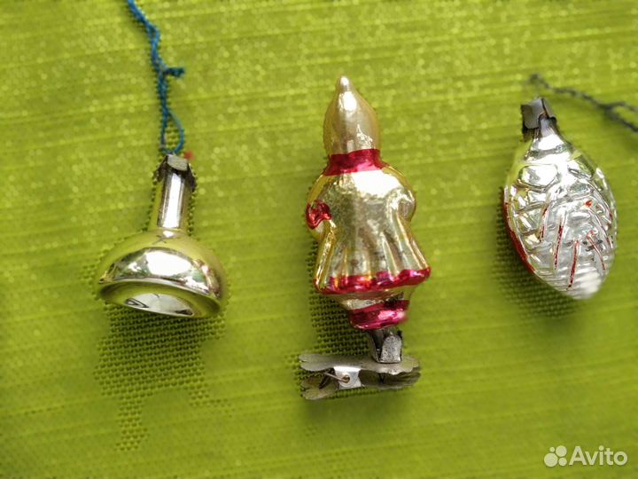 Набор елочных игрушек СССР