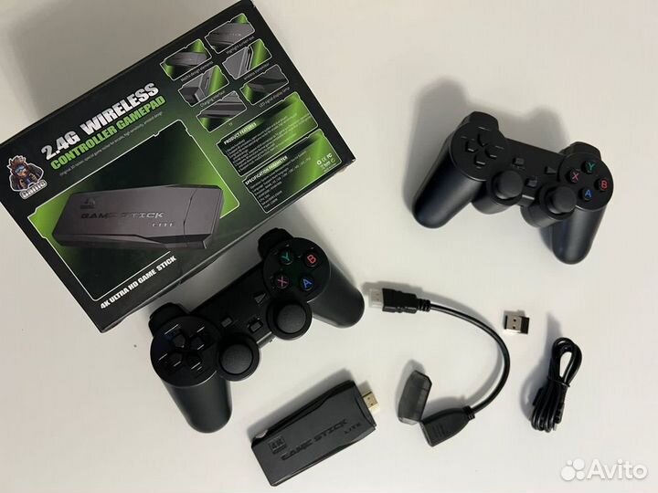 Игровая приставка Game stick Lite 64Gb