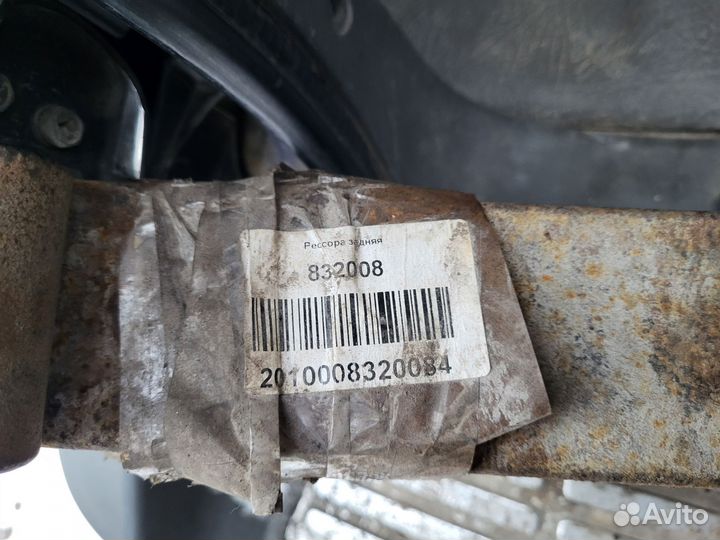 Рессора mitsubishi l200