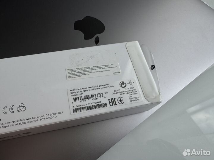 Оригинальный Apple Pencil 2 поколения, новый