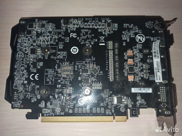 Видеокарта RX550 2Gb