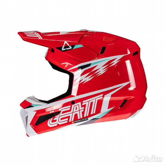 Мотошлем Leatt Moto 3.5 Helmet Kit (Red, L, 2025