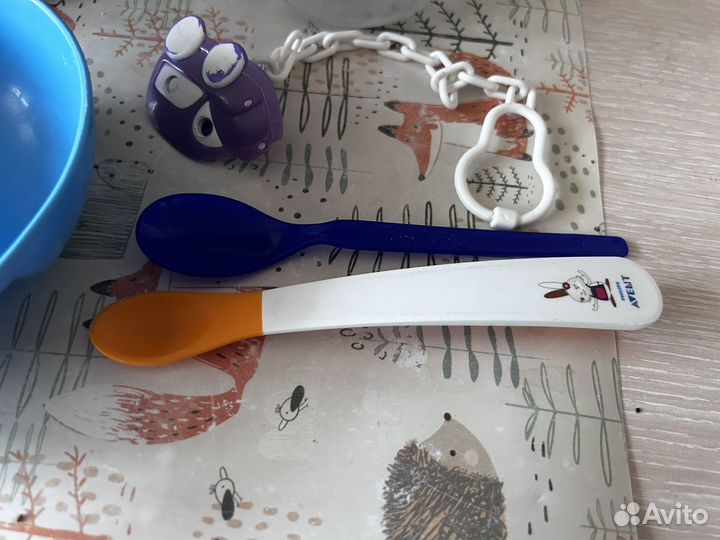 Набор посуды для малыша непроливайки