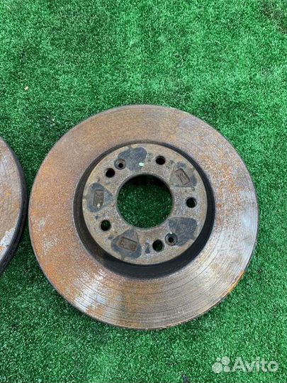 Диски тормозные передние Hyundai Santa Fe CM D4EA