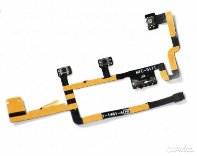 Шлейф питания айпад 2, ipad2 на кнопки включения и