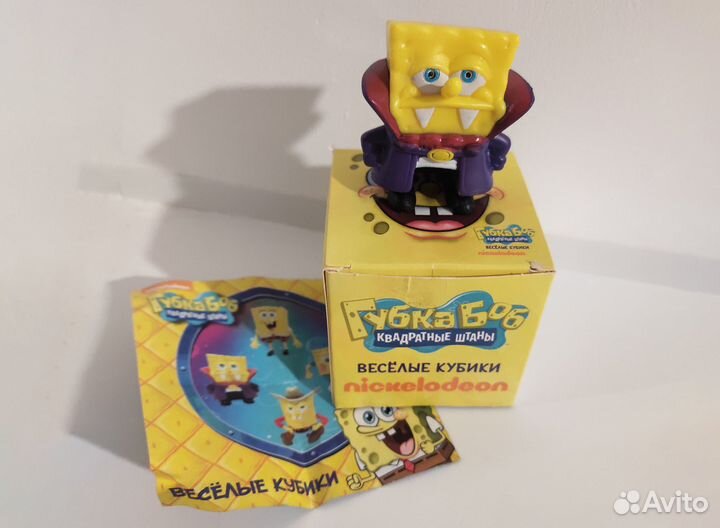 Фигурки Губка Боб (Веселые кубики 2018) 5/8