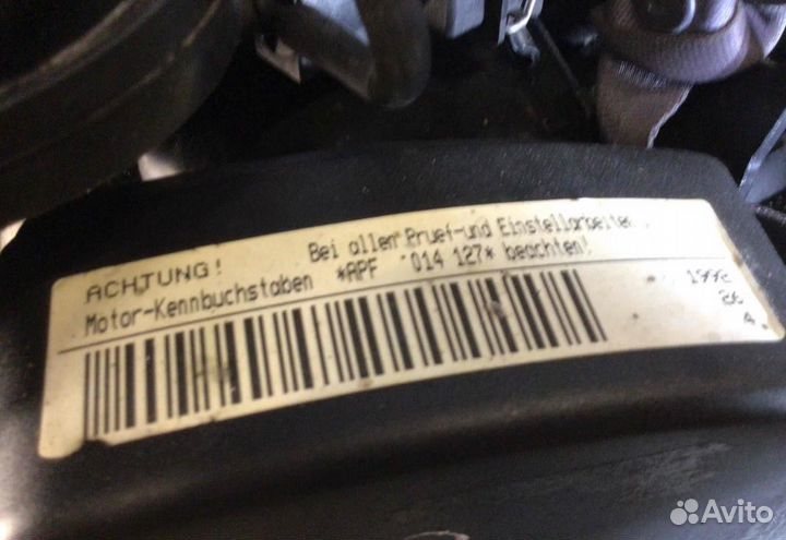 Двигатель Audi A3 2000 1.6 бензин APF