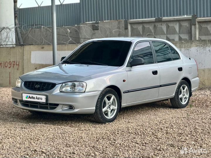 Hyundai Accent 1.5 МТ, 2001, 239 000 км