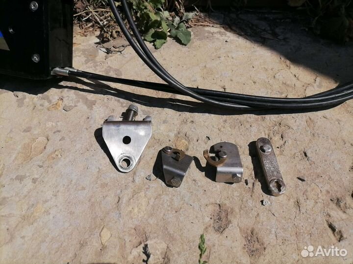 Комплект для управления лодочного мотора