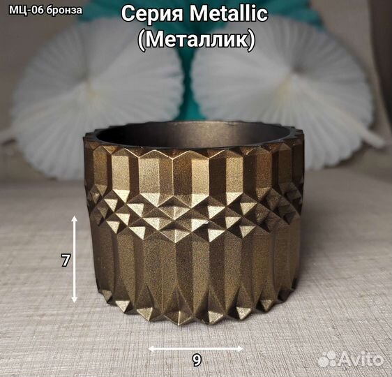 Декор из гипса. Цвет Бронза