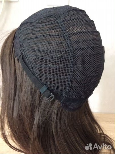 Парик шатенка длинный