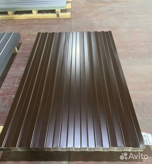 Профлист С8 шоколадный (0.5) гост пф3098