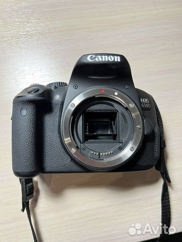 Зеркальный фотоаппарат Canon EOS 650D Body купить в Москве ...