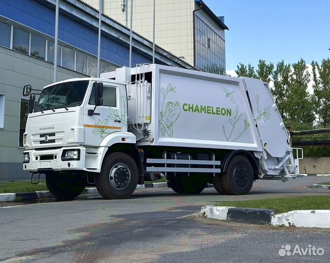 Мусоровоз Chameleon мтб 16 на Шасси Камаз