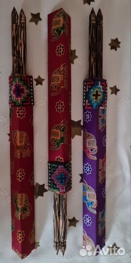 Палочки дтя суши деревянные (тик)