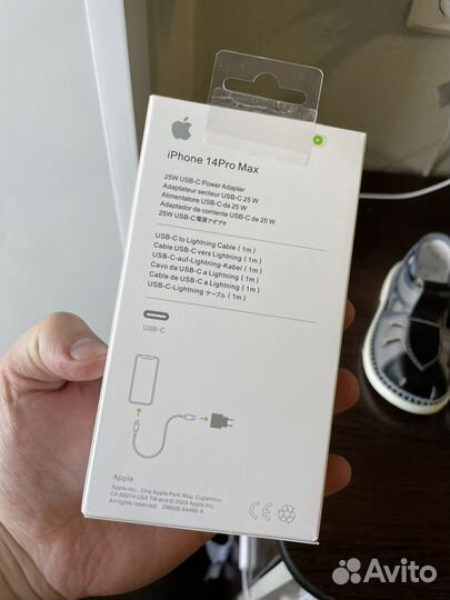 Блок питания iPhone 20w + lightning