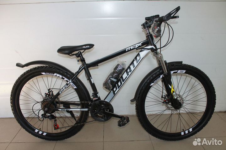 Скоростной велосипед Черно-белый новый