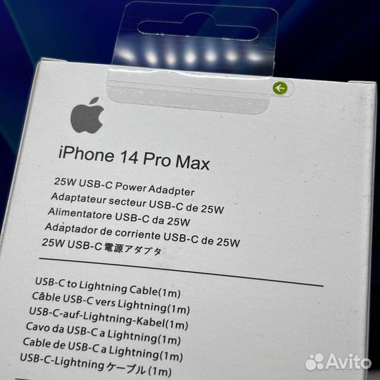 Комплект Apple быстрая зарядка 25W