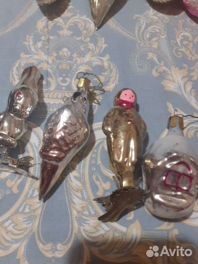 Елочные игрушки СССР