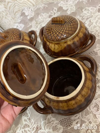 Горшочки для запекания (4 штуки)