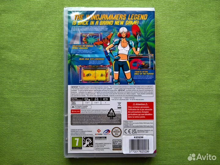 Windjammers 2 - Nintendo Switch