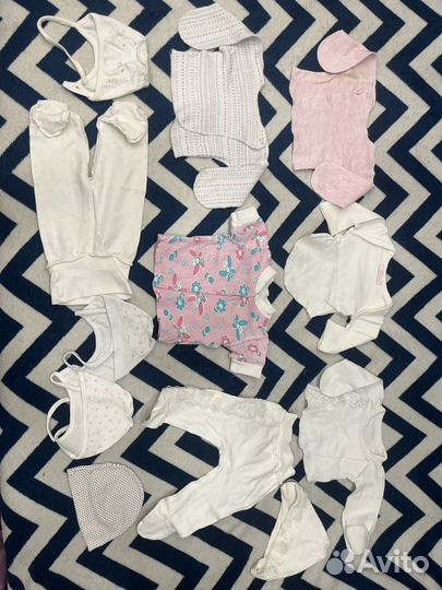 Вещи пакетом на девочку от 56