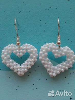 Серьги из бисера