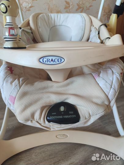 Электрокачели graco б/у