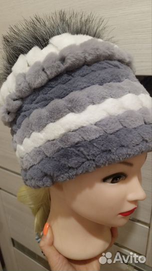 Шапка зимняя женская