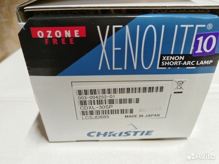 Лампы ксеноновые christie cdxl-30SP / cdxl-30SD