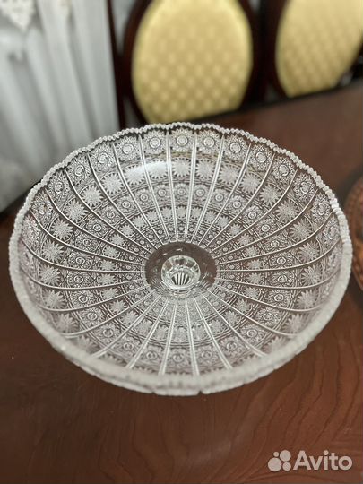 Ваза для фруктов богемия