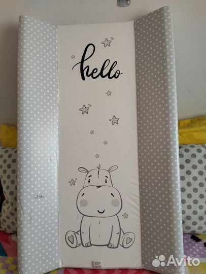 Пеленальная доска ортопедическая Polini kids