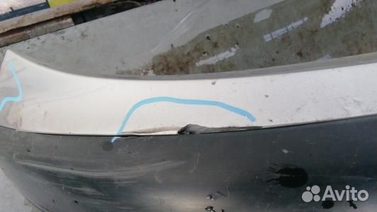 Бампер передний peugeot 307 (SBE06G501)