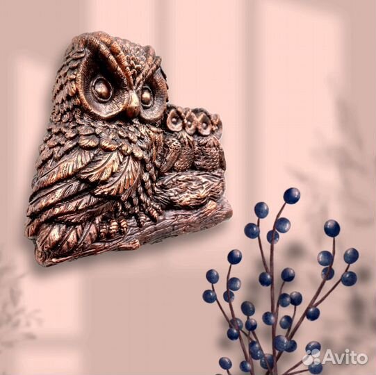 Совы#. Настенное панно для дома и дачи