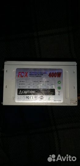 Блок питания для пк 400w
