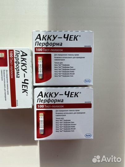 Тест полоски акку чек перформа