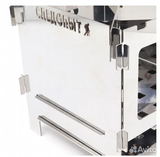 Печь-щепочница следопыт нержавеющая сталь